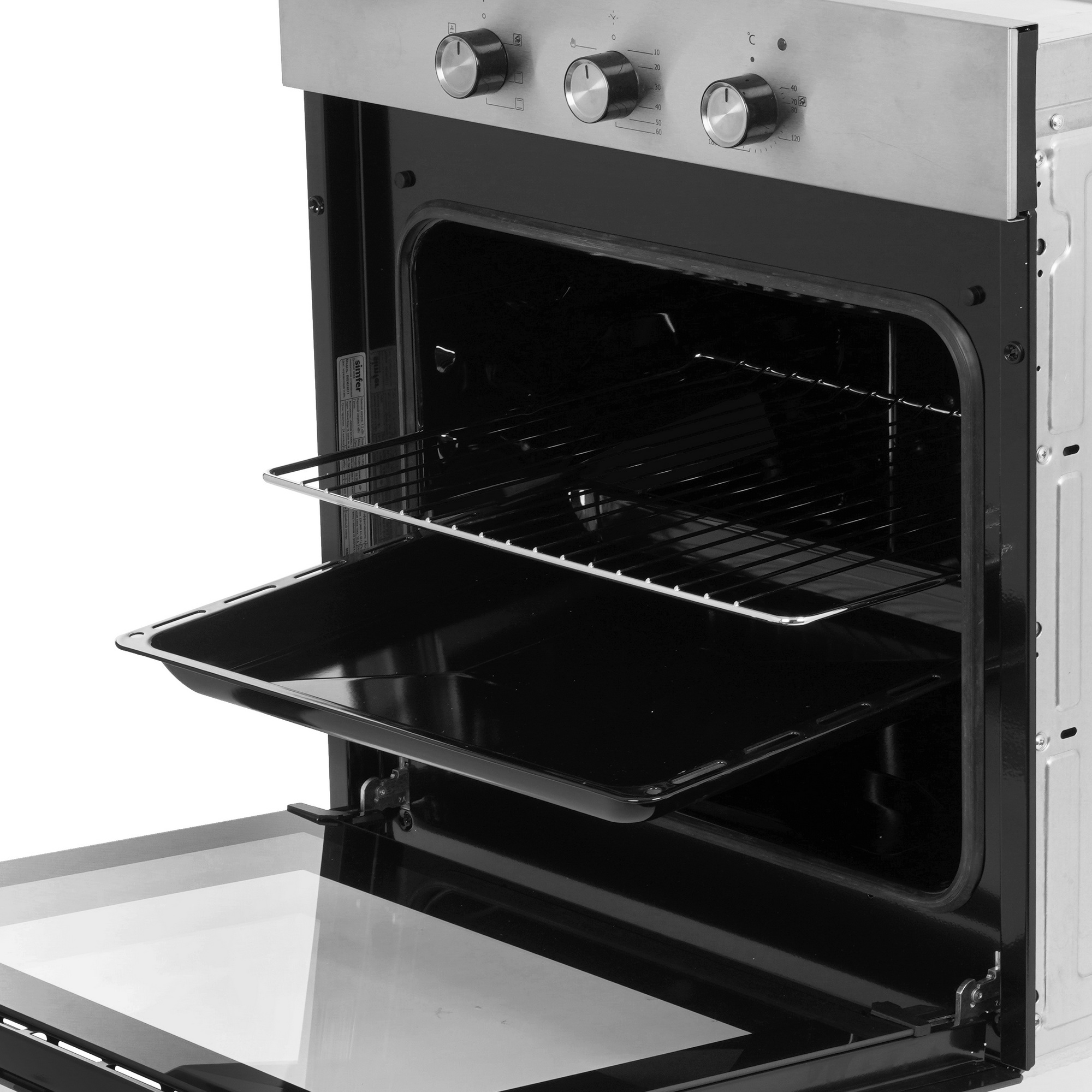 8116395 Электрический духовой шкаф Simfer B6EM16011 черный STDN-0114596 - Вид №5