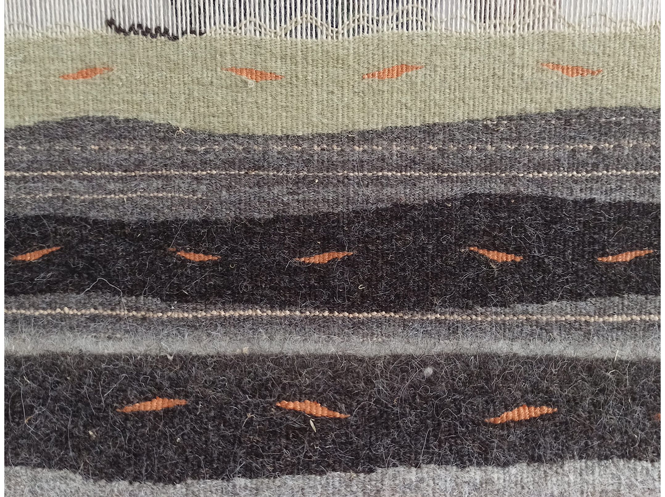 Шерстяной узор ручной работы ковер Eugenia Pinna коврики ARCH-00110985 - Вид №1