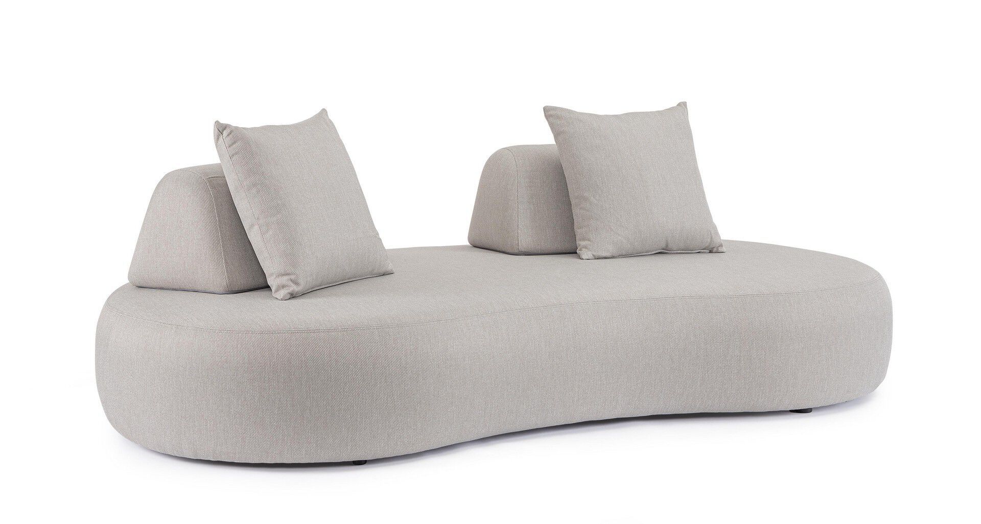 Тканевый изогнутый съемный садовый диван BIZZOTTO COOPER ARCH-00134667 - Вид №8