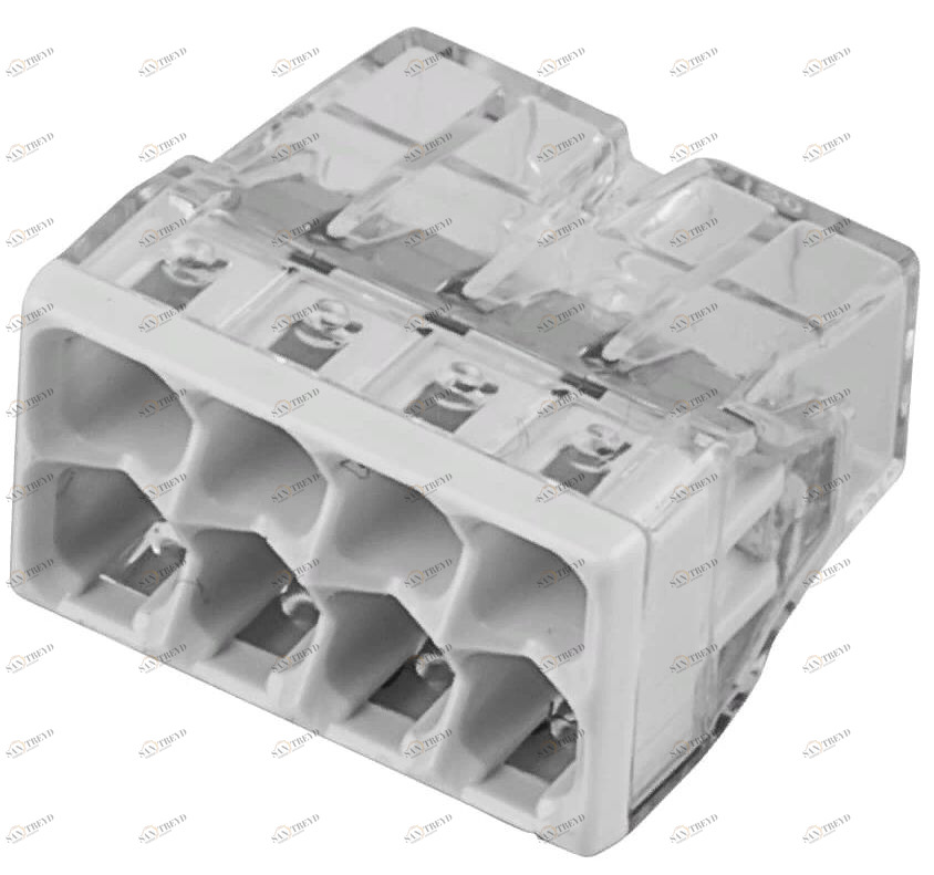 Клемма соединительная Ваго / Wago 2273-208, 8-разъемов под провода 6468