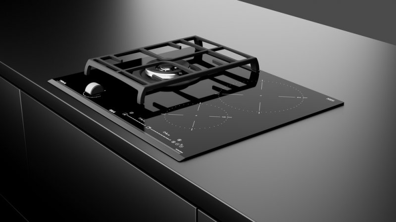 1320309 Варочная панель Teka HYBRID JZC 63312 ABN BLACK Италия  - Вид №3