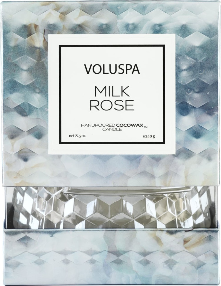 10664232 VOLUSPA Ароматическая свеча Voluspa "Молочная роза", 240гр 