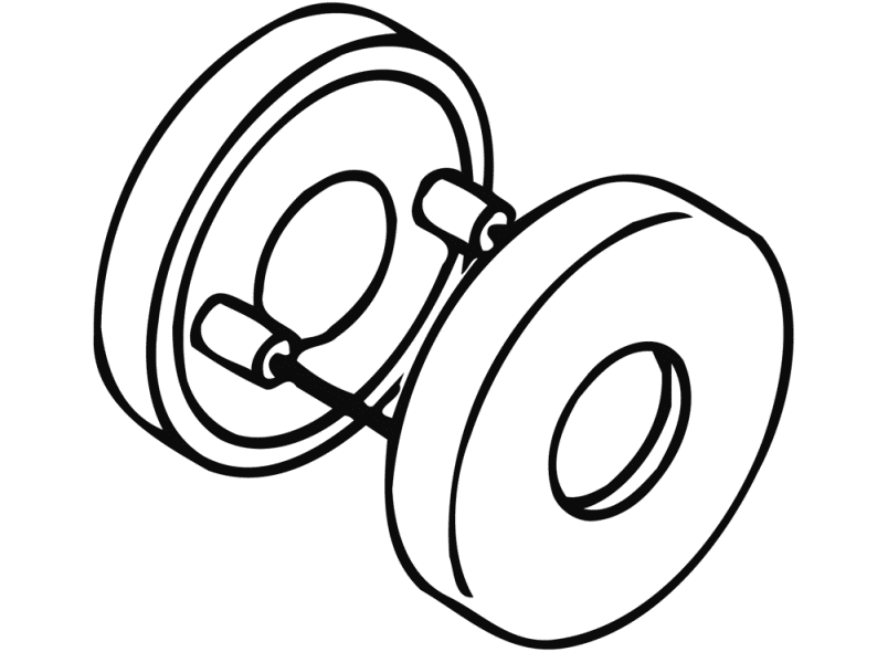 305.20R ручка-розетка (r-технология) HEWI System 111 | Polyamid  - Вид №19