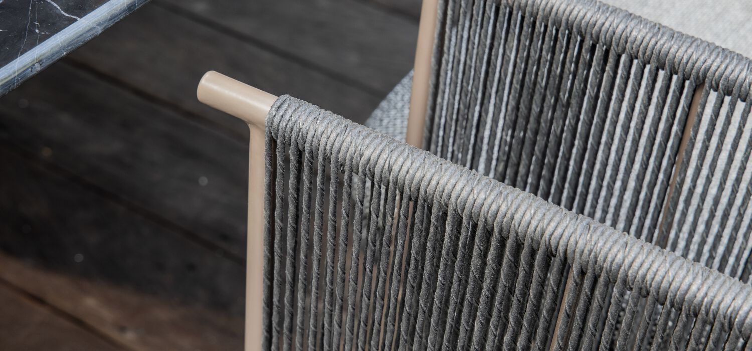 Веревочный садовый стул с подлокотниками cbdesign Kiki ARCH-00095578 - Вид №2