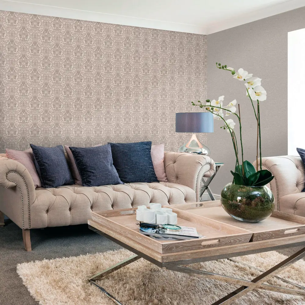 Обои флизелиновые Erismann Jacklin бежевые 1.06 м 60111-03 STLM-2134277 - Вид №2