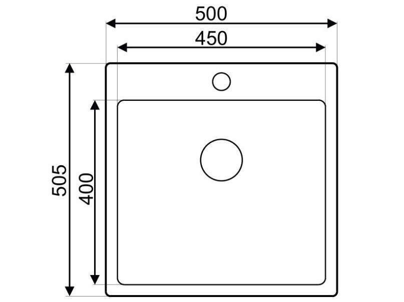 Мойка для кухни Desire 500X NAVAKO 13019 - Вид №2