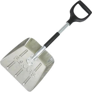 Лопата автомобильная для уборки снега Fiskars 25x71 см алюминий с черенком