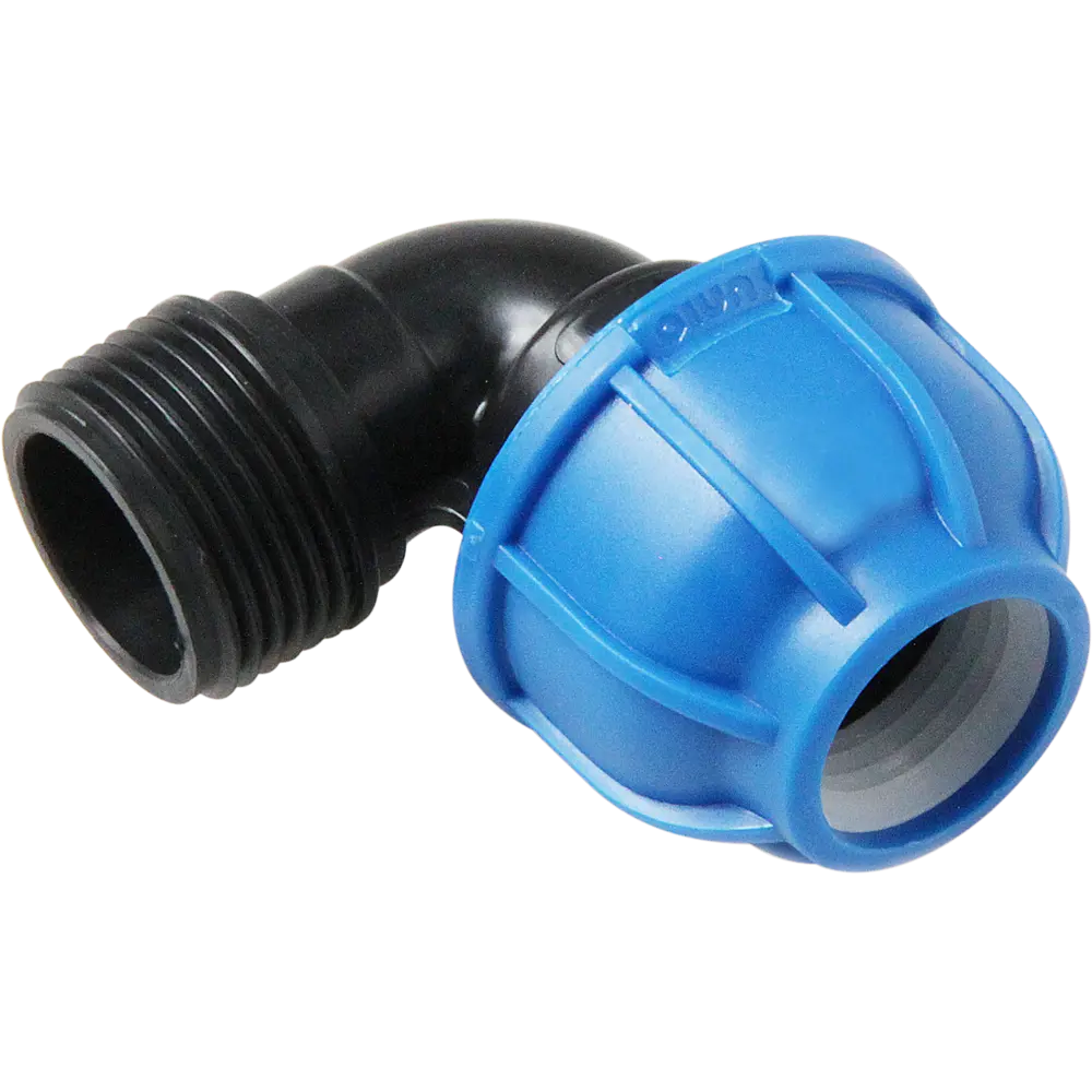 Отвод ПНД Unio ø1/2"х20 мм наружная резьба STLM-2029683