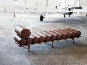 Tacchini Кожаная кушетка Five to nine