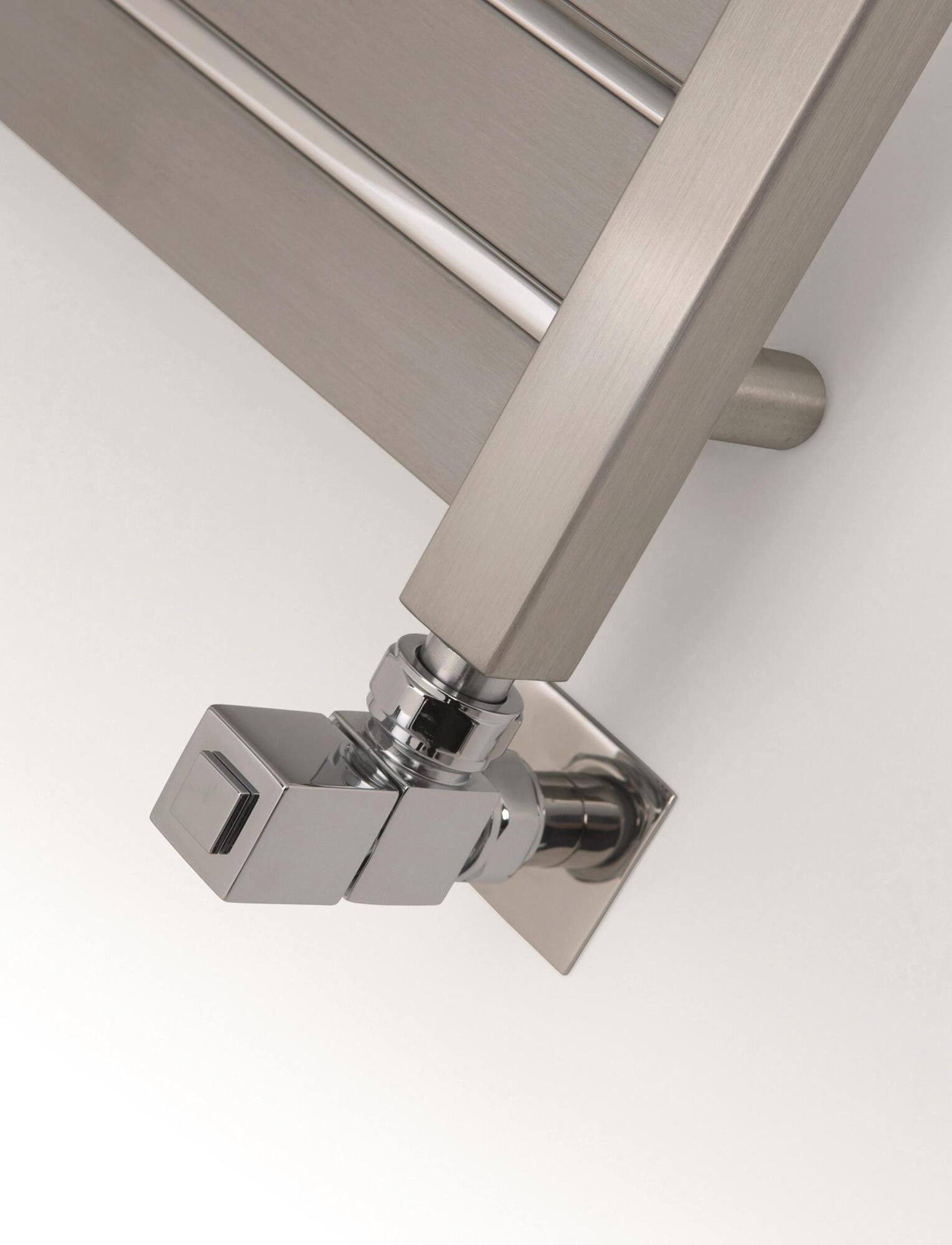Полотенцесушитель Hammam URANUS Stainless steel  комбинированный; электрический или водяной Сталь  - Вид №15