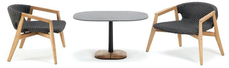 Ethimo Журнальный столик из керамического камня Enjoy sun-id-1461747 - Вид №1