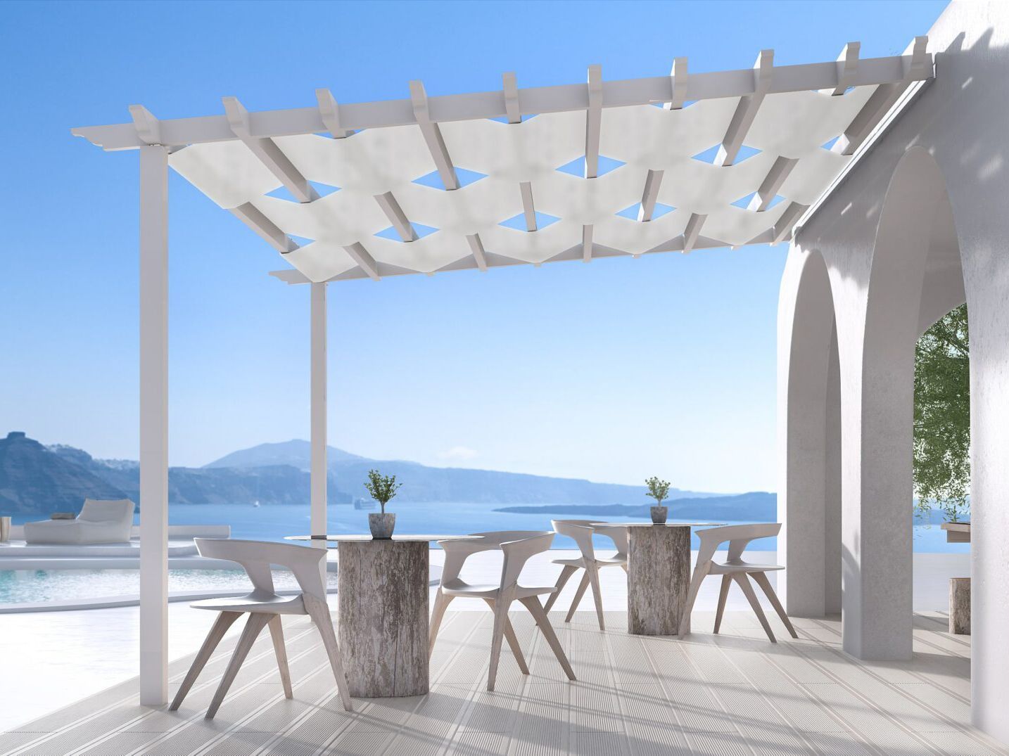 Алюминиевая беседка GLM Outdoor Solutions NAXOS ARCH-00013310 - Вид №1