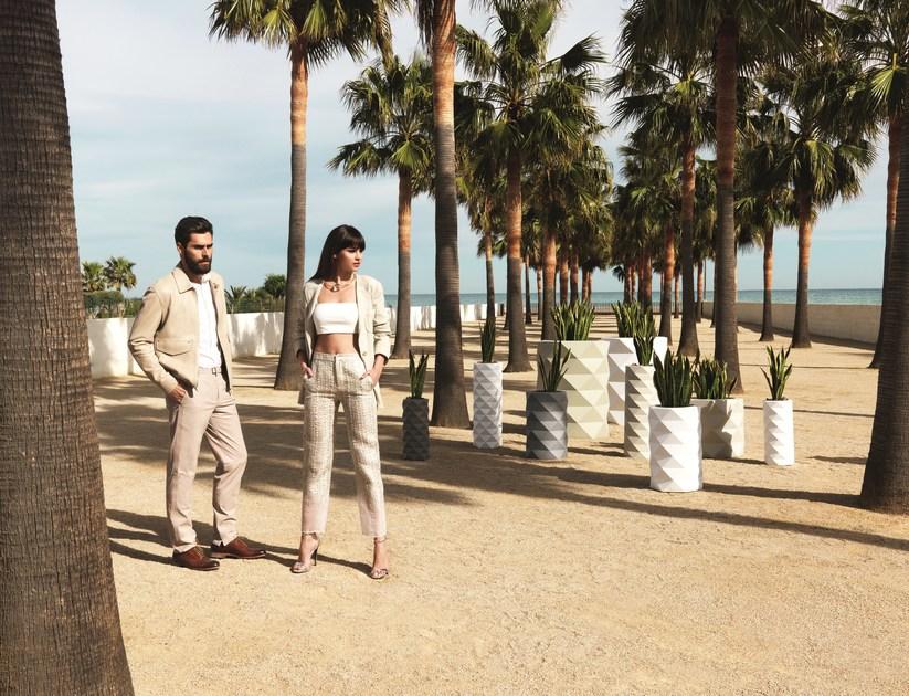 VONDOM Высокий садовый горшок с подсветкой Marquis sun-id-1507742 - Вид №1