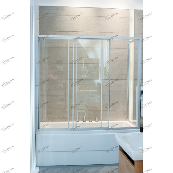 90100X120130GV413A Душевое ограждения на борт вынны GUTEWETTER Германия PRACTIC