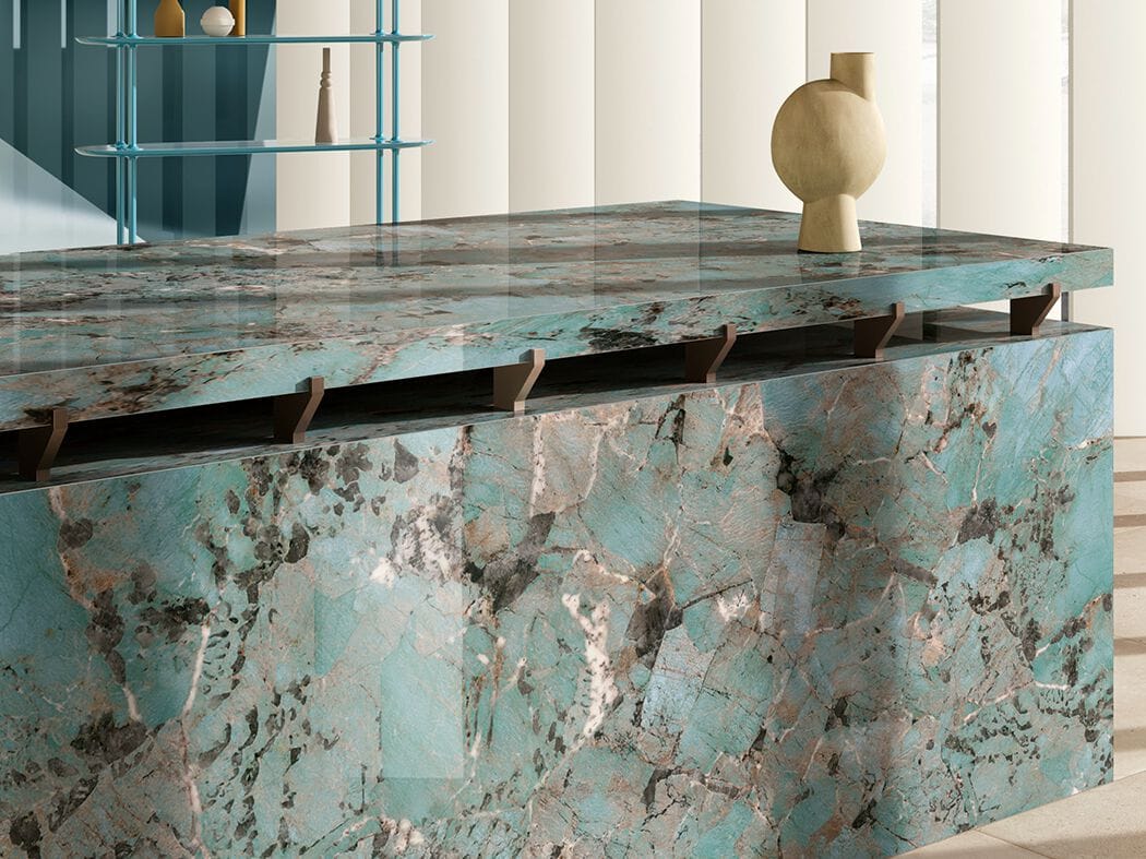 Столешница из керамогранита с мраморным эффектом CERAMICA FONDOVALLE MYTOP ARCH-00095069