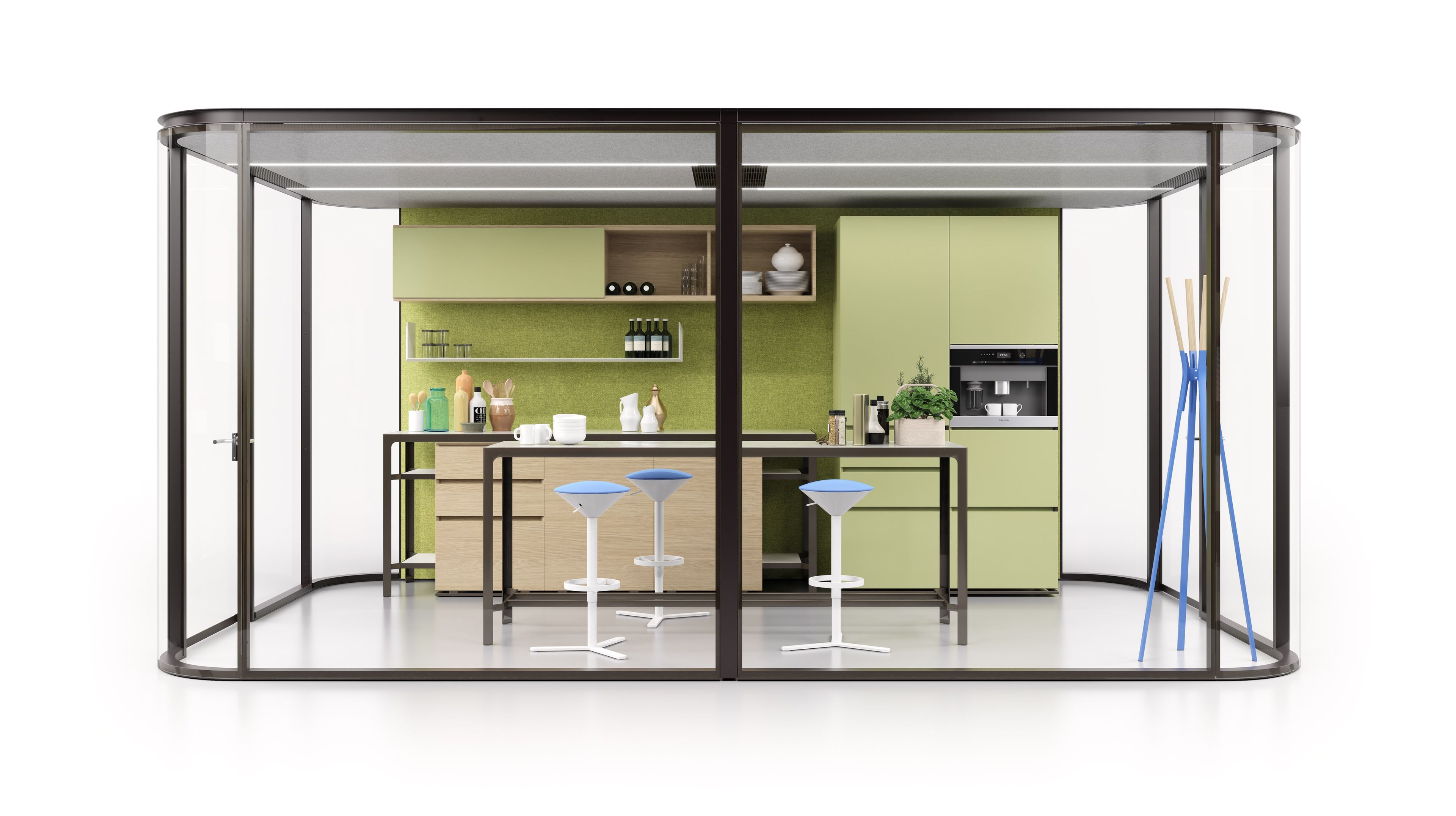 Акустическая офисная кабина со встроенным освещением ESTEL GROUP Collaborative Room ARCH-00057286 - Вид №32