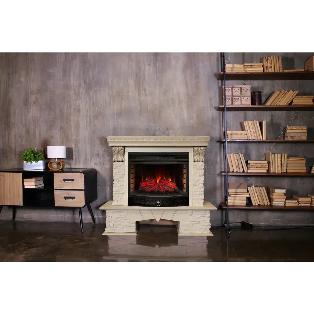 Каминокомплект конвекционный Rockland Lux Firefield 25 SIR 81951358 STLM-2163490 REALFLAME  - Вид №6