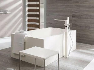 KRION Отдельностоящая прямоугольная ванна из krion® Ras