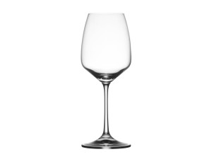 Кристально чистый белый бокал для вина