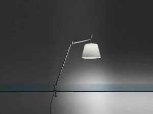 Artemide Настольная лампа сатиновая с зажимом Tolomeo