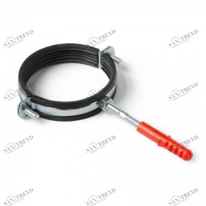 Хомут компл. мет. для пласт. труб 4 (110-118) POLITRON 2014365