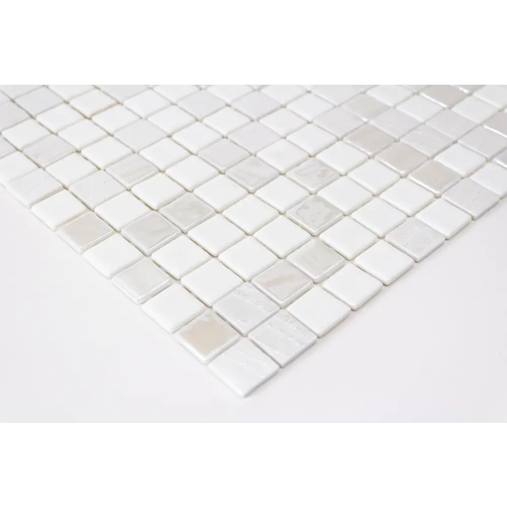 Мозаика Iris White стекломасса 31.1x4.9 см цвет белый Santreyd Мозаика Onix STLM-2055025 - Вид №3