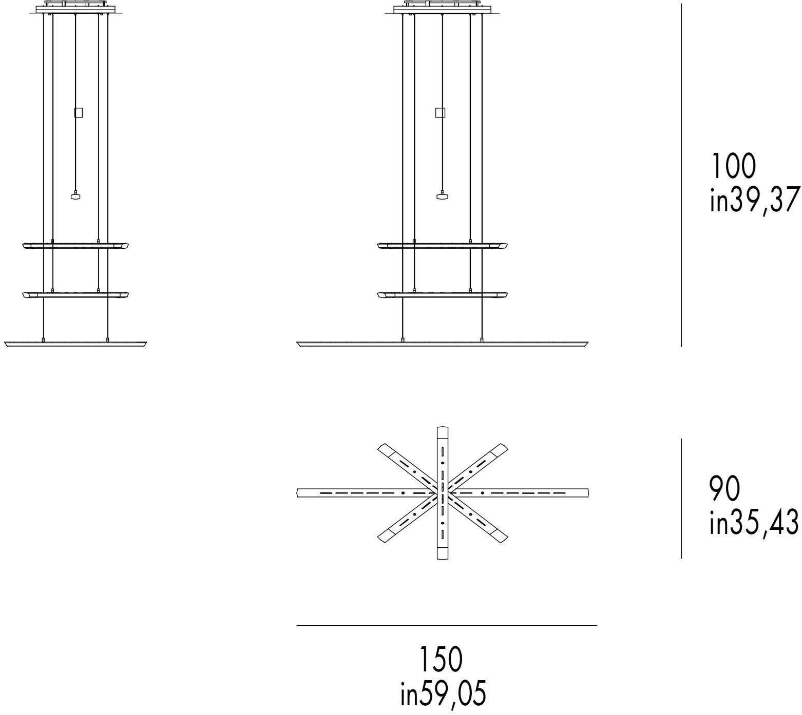 Grilli Подвесной светильник York 740502 - Вид №1