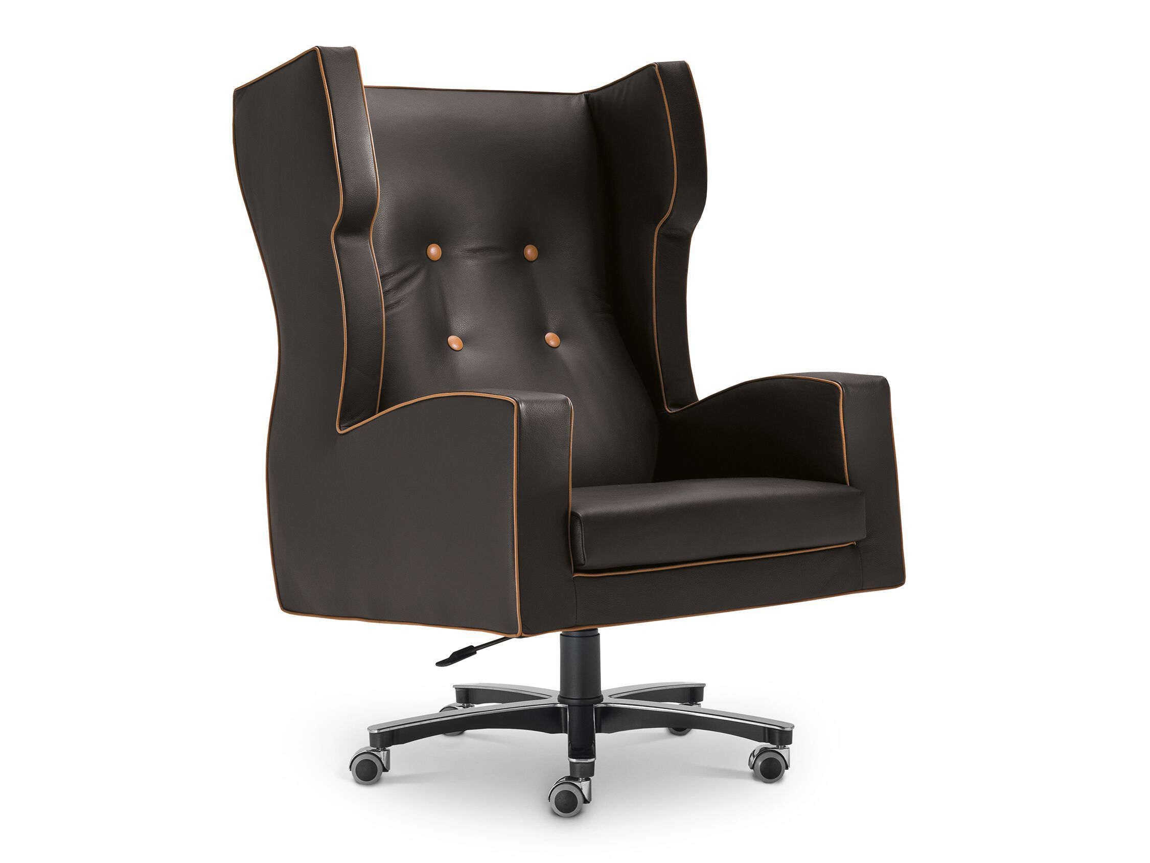 Кожаное офисное кресло с колесами i 4 Mariani ARCH-00136199