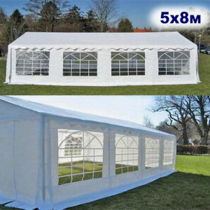 AFM-1032W White (5х8) Шатер-павильон Afina