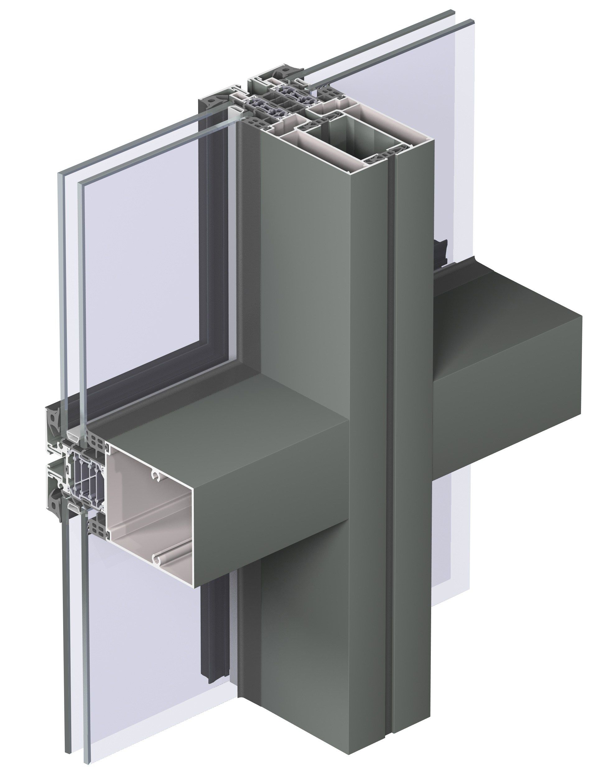 Алюминиевая система навесной стены Reynaers Aluminium ConceptWall ARCH-00093759 - Вид №7