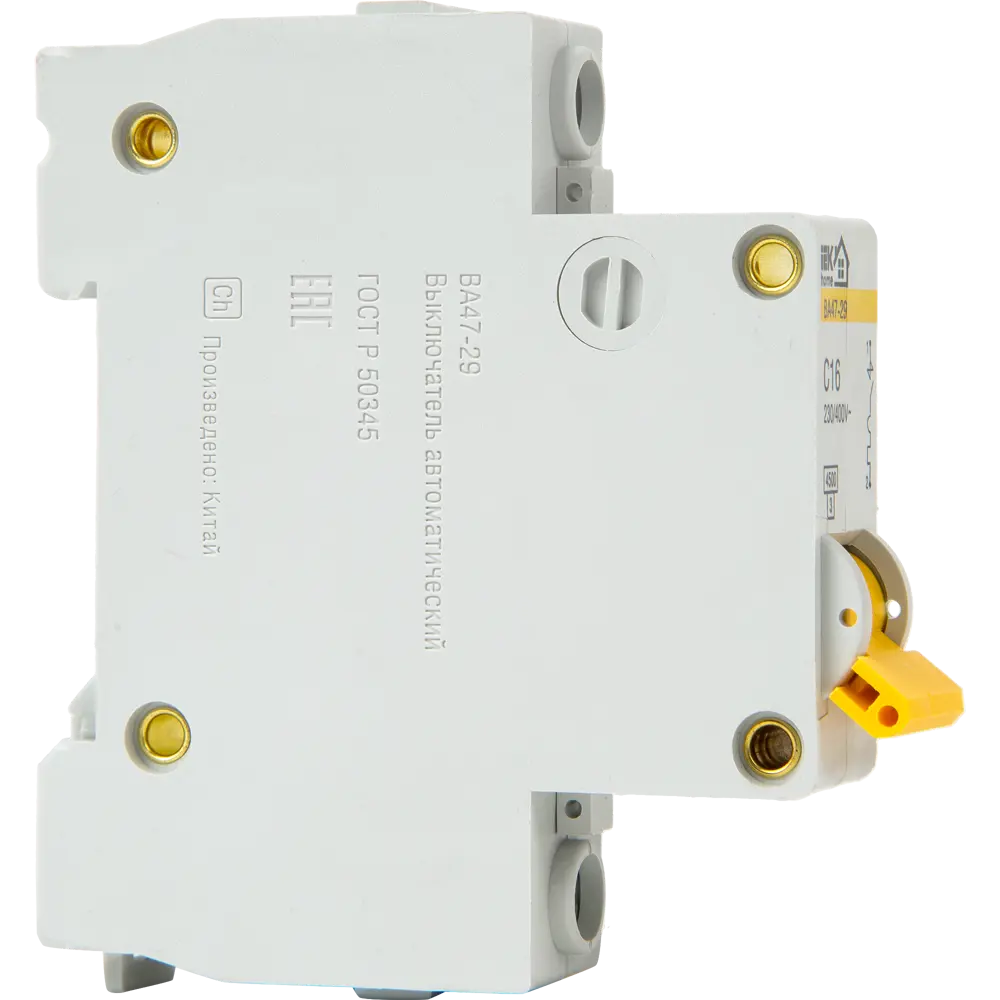 Автоматический выключатель IEK Home ВА47-29 для защиты электросетей 18072272 STLM-0009392 - Вид №3