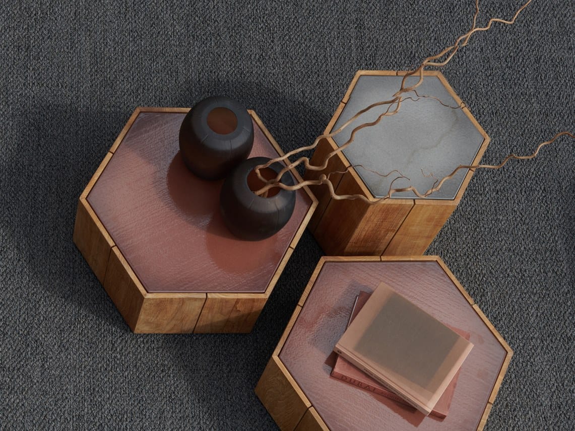 Шестигранный садовый столик TRIBÙ Hexagon ARCH-00026393