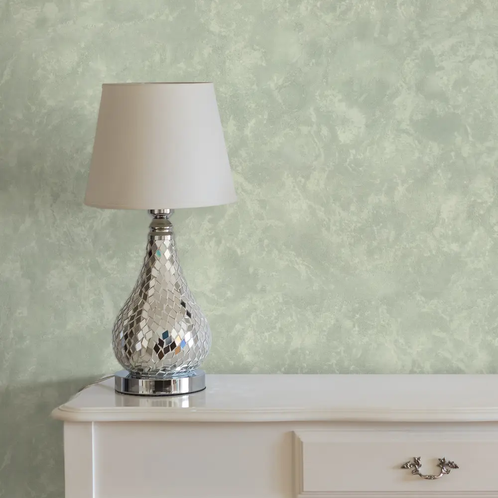 Обои флизелиновые Euro Decor Saphire зеленые 1.06 м ED7260-04 STLM-2006772 - Вид №4