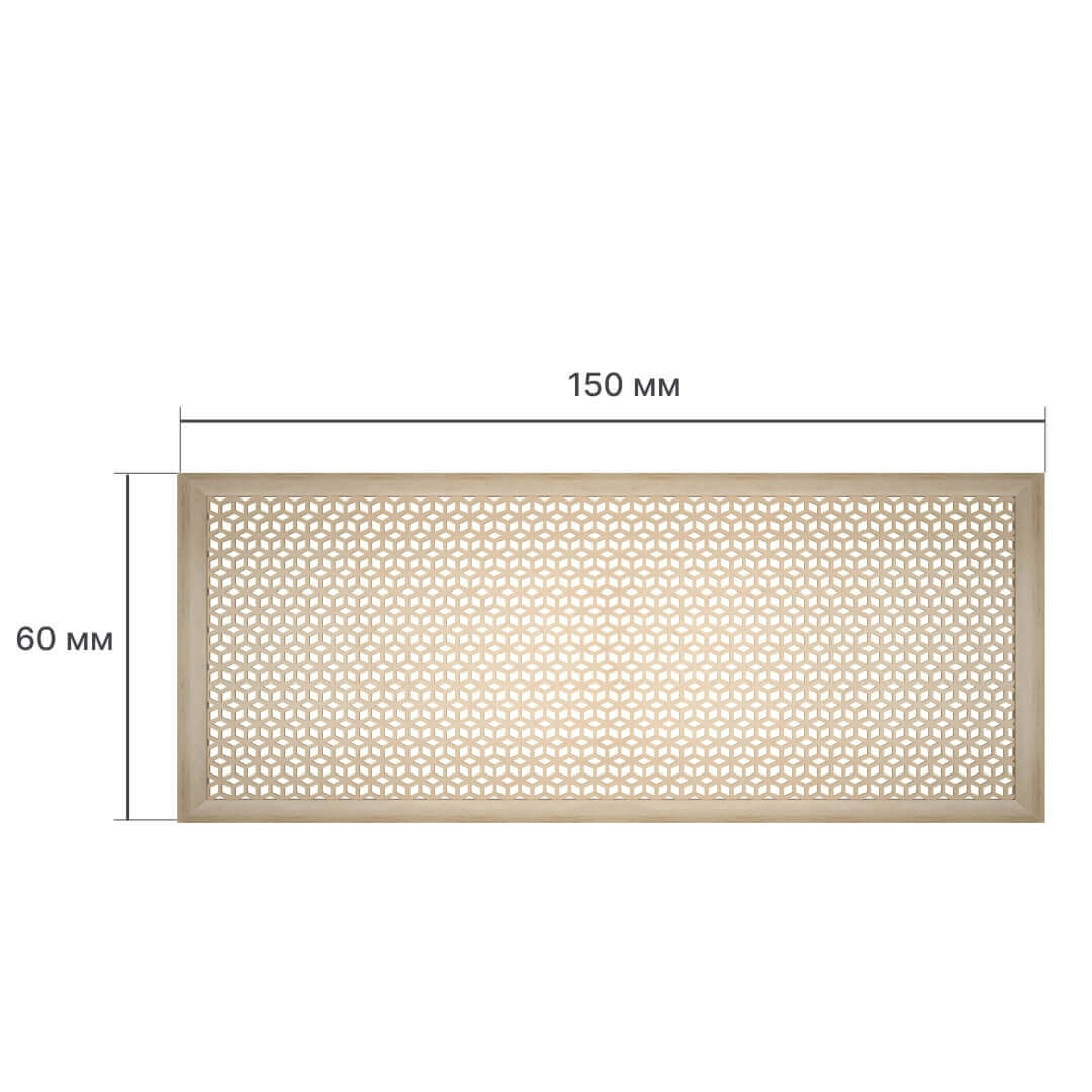Экран для радиатора 150х60 см Илона дуб винтаж STELLA STSR-1185 Standart - Вид №2