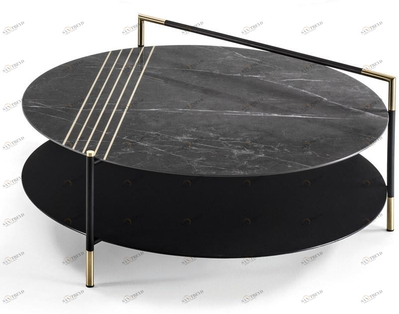 Frigerio Salotti Низкий круглый журнальный столик Kevin sun-id-1466071