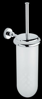 TE223 Ершик для туалета, подвесной, из матового стекла bagno&associati TECNO