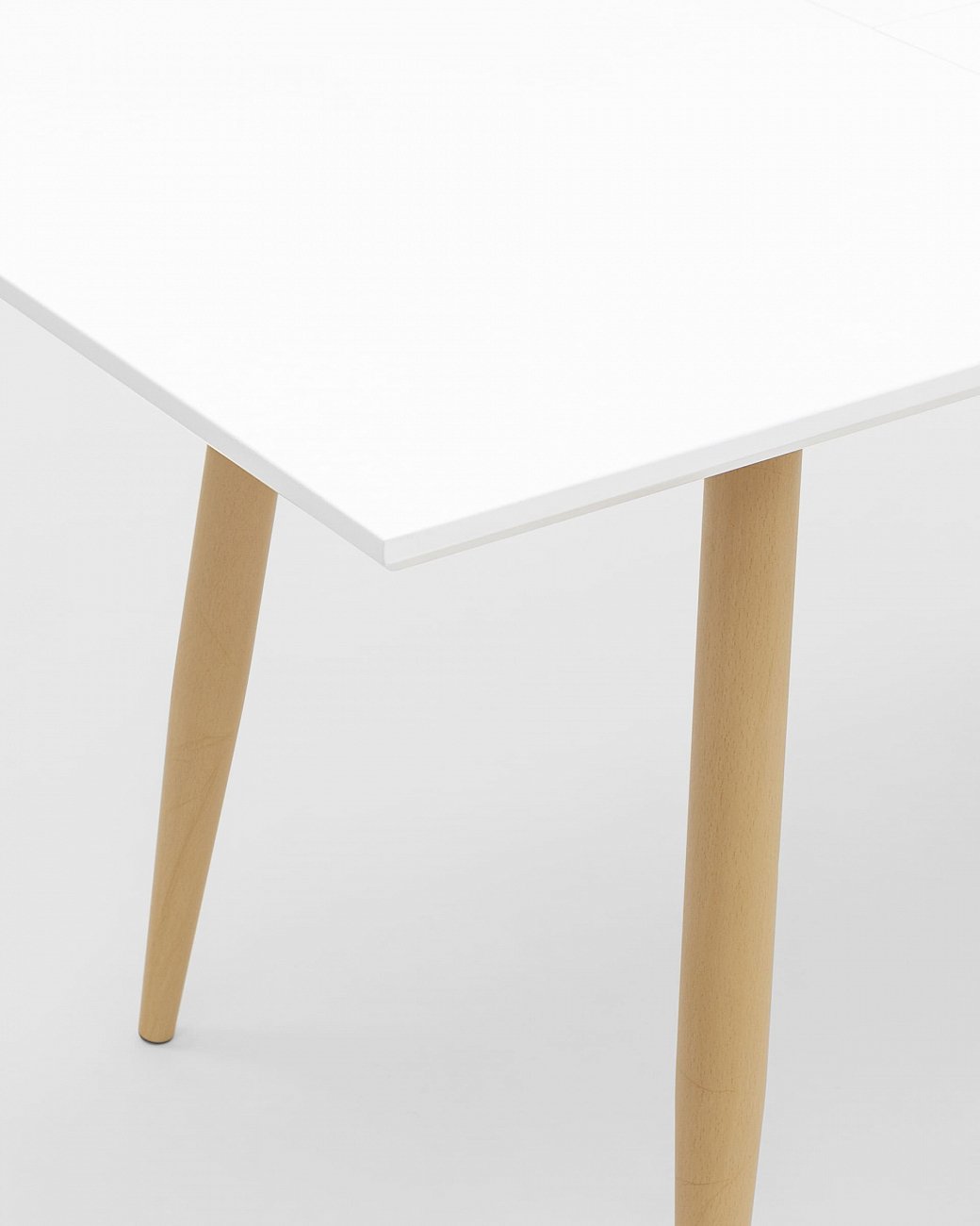 Стол обеденный раздвижной белый 120-160 см "Стокгольм" STOOL GROUP  00-3958848 Белый  - Вид №6