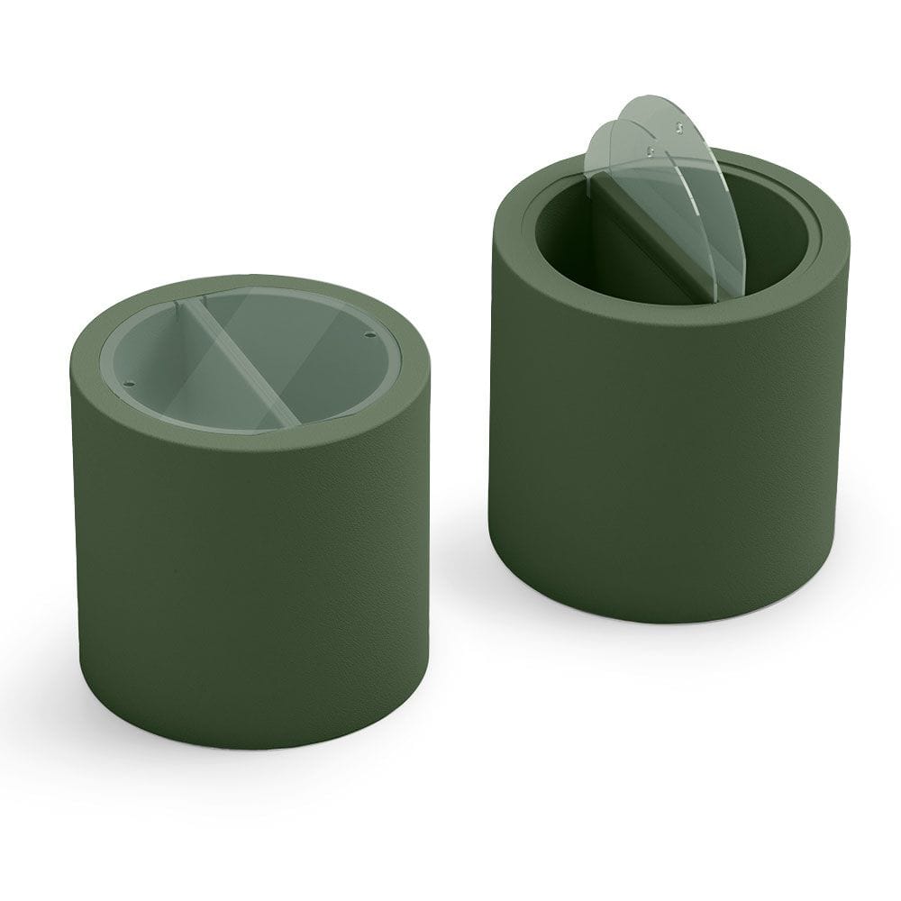 Полиэтиленовый садовый журнальный столик с держателем льда Lyxo Design блок ARCH-00084107 - Вид №5