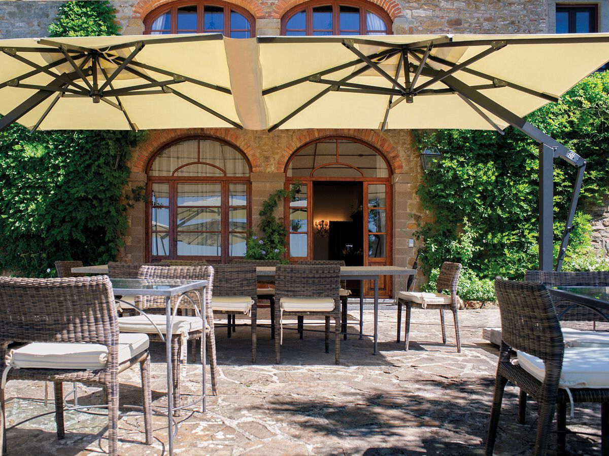 Зонтик с боковым полюсом Ombrellificio Poggesi SUMMER ARCH-00067065 - Вид №11