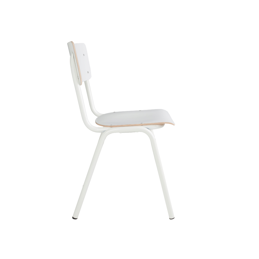 Стул Back to School белый Zuiver 1008202 - Вид №6