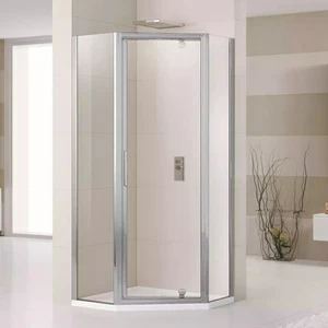 Душевой уголок 90x90 LUNES PENTAGONO G Novellini LUNES