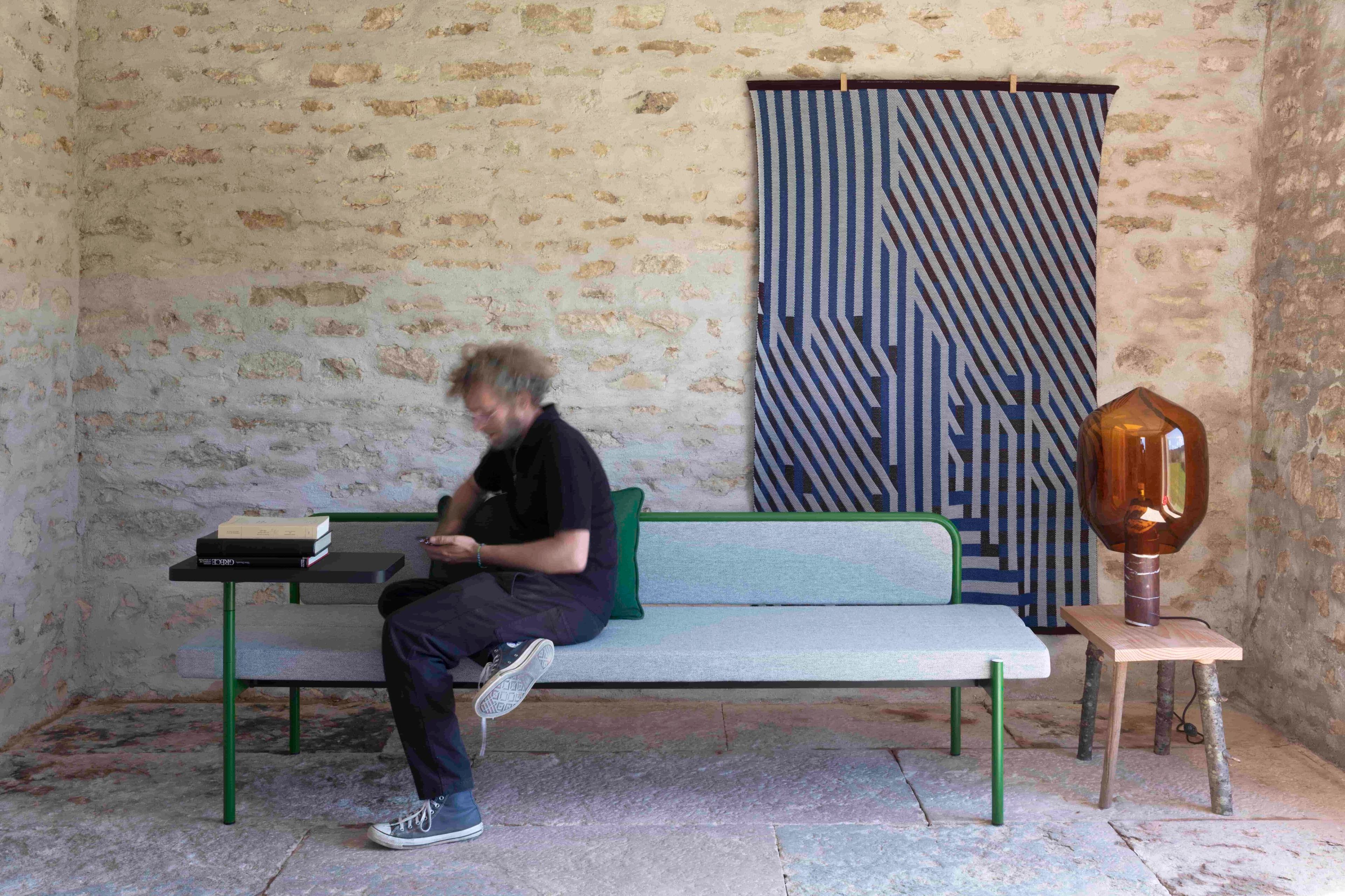 Модульная мягкая скамейка из ткани Established&Sons Island ARCH-00100058 - Вид №18