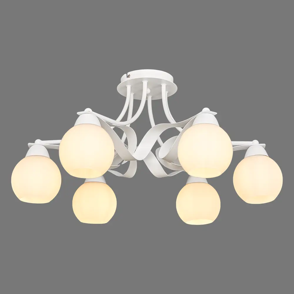Люстра «Mable» E27х6X60 Вт, цвет белая патина Toplight STLM-2039934 - Вид №2