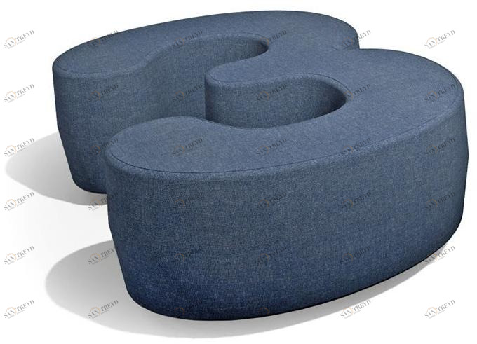 FIT INTERIORS Пуф из ткани I-d sun-id-1459628