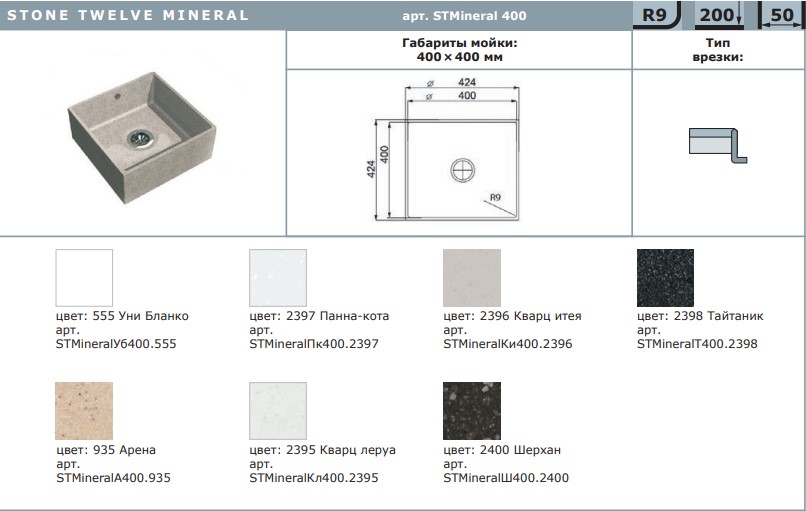 Столешницы для кухни - Тайтаник LIGRON LIST335 2398 - Вид №10