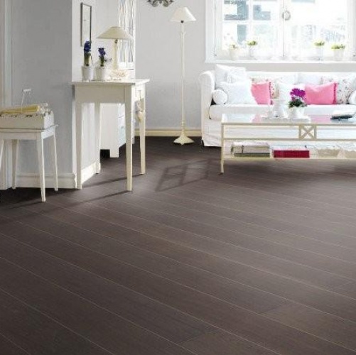 Паркетная доска Haro 4000 Series Top connect Темно-коричневый Саваж 529084 Дуб Рустик с брашью (Текстурированная) 2200х180 мм 1400200124 - Вид №2