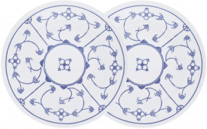 16C184A75019H Синие саки блюда пищи набор 2 шт. Kahla-porzellan