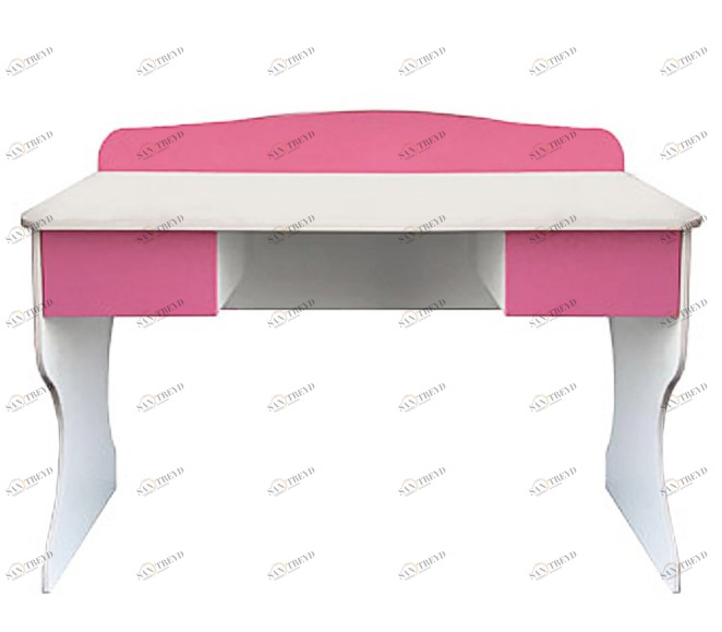 Детский письменный стол "Зефир" МАНДАРИН ЗЕФИР 178683 Белый;розовый Santreyd 