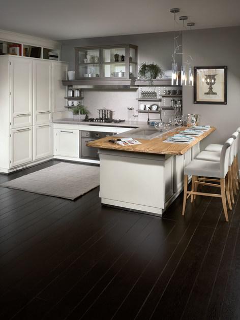 L'Ottocento Лакированная кухня с полуостровом Living sun-id-1514653 - Вид №2