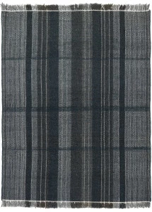 Ковер шерстяной прямоугольный цвет индиго 300х200 см Norton Indigo CARPETDECOR ДИЗАЙНЕРСКИЕ, HANDMADE 00-3893115 Синий